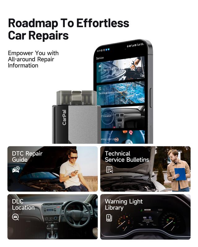 Bluetooth Car Diagnostic Scanner for Engine & Vehicle Checks