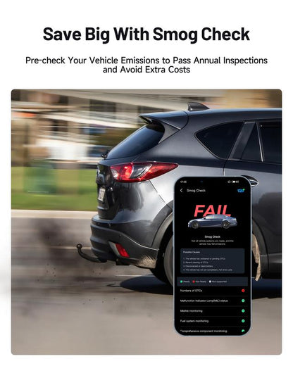 Bluetooth Car Diagnostic Scanner for Engine & Vehicle Checks